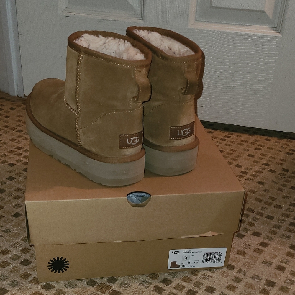 UGG Classic Brown Sheepskin Boots